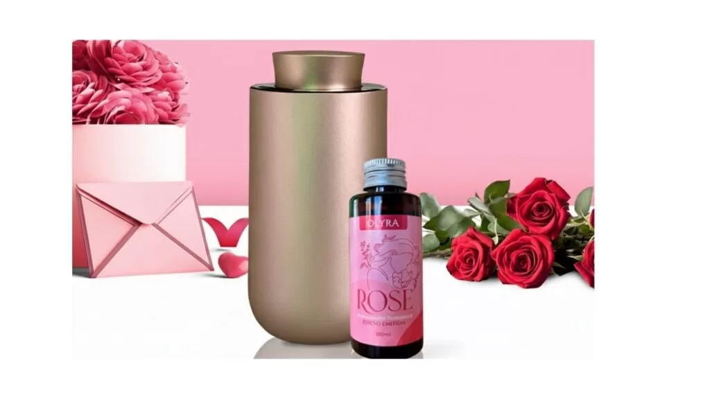 Vidro de aroma com difusor sazonais de dia das mães