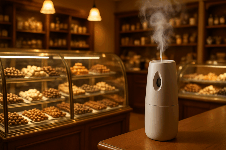 Confectionery Shop with Ambient Aromatization
