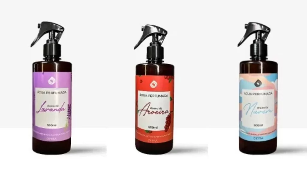 Fragrâncias mais pedidas.