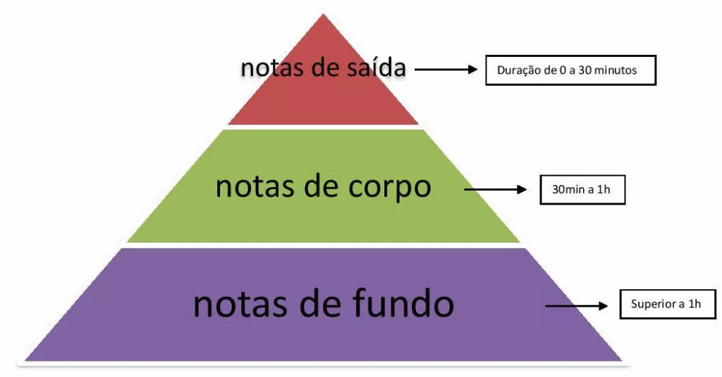 tipos de notas olfativas