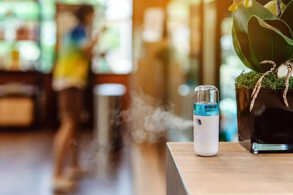 odorizador de ambiente na sala