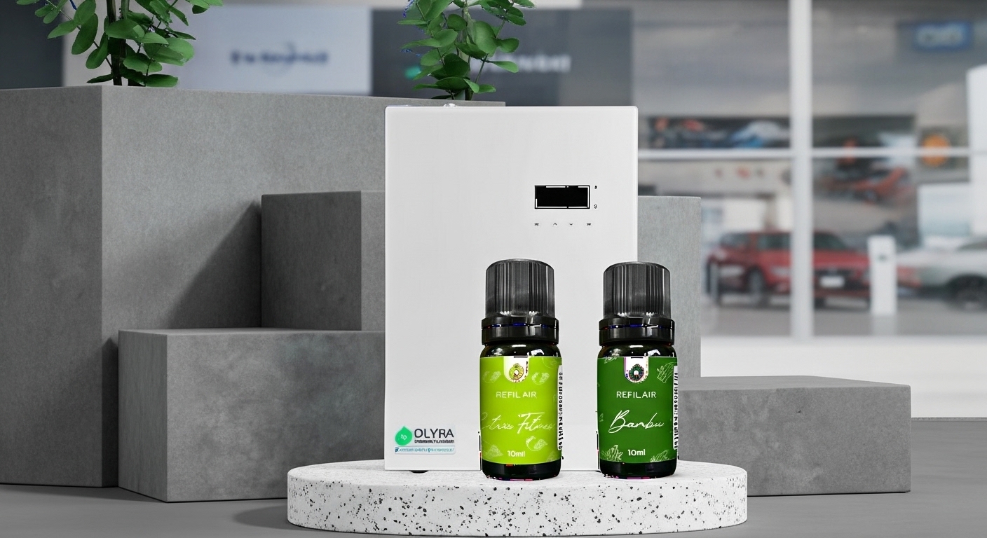 aromas para lojas de veiculos