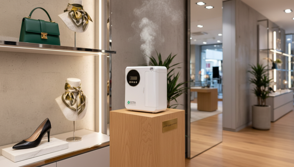 aromatização estratégica em lojas