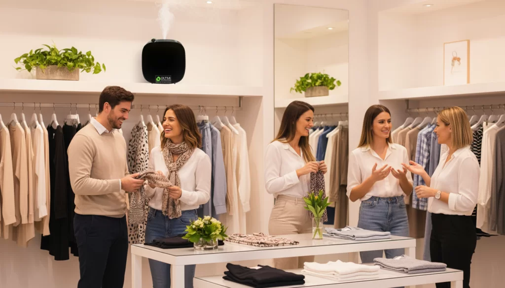 Benefícios da aromatização de ambientes comerciais