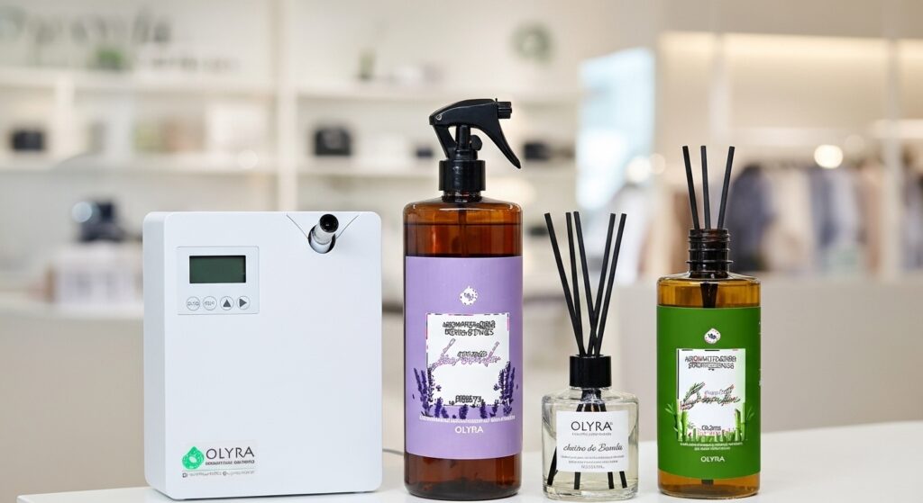 Tipos de aromatizadores de ambiente comerciais