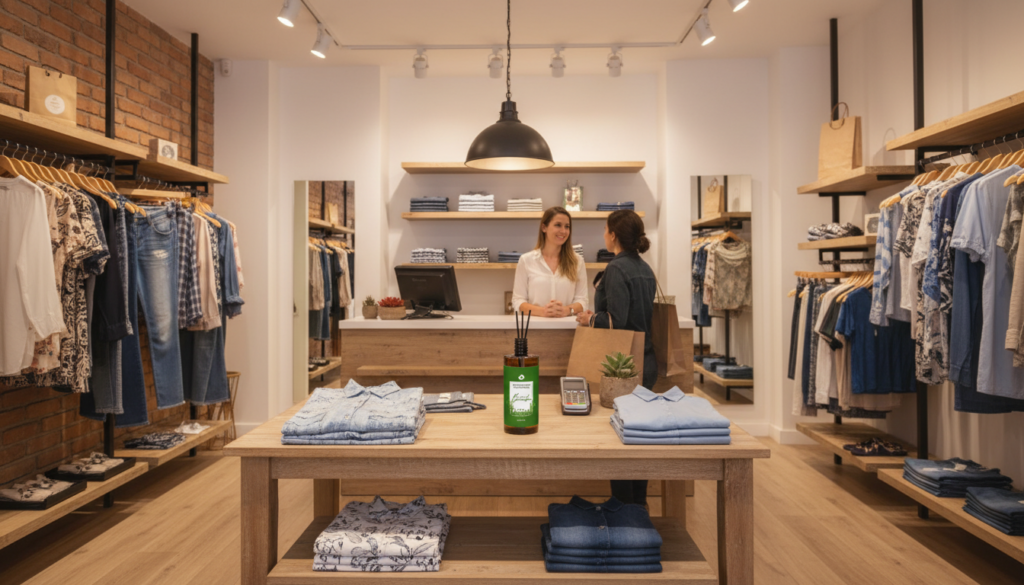 aromatizador de varetas em loja