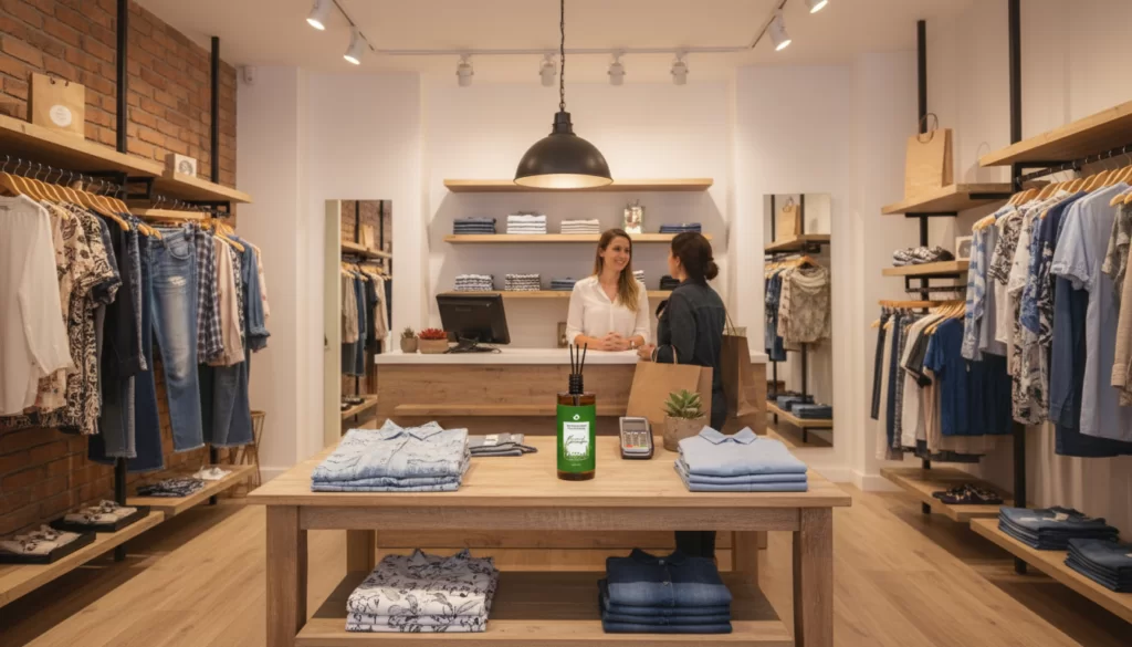 aromatizador de varetas em loja