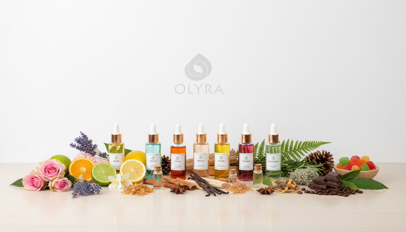 Perfumes das famílias olfativas