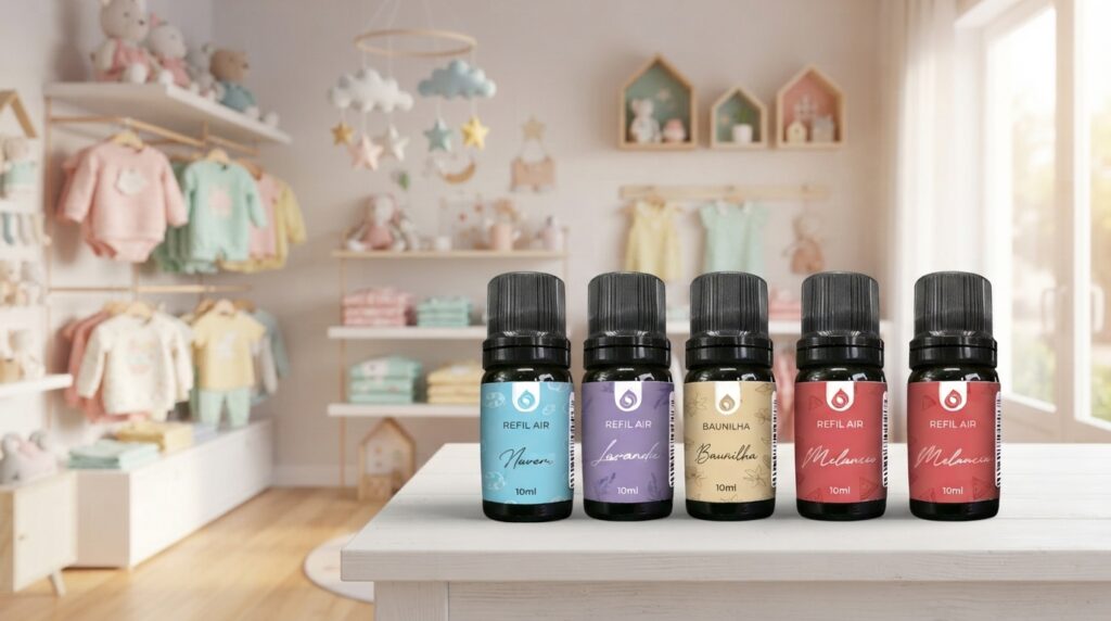 Melhor aroma para loja infantil