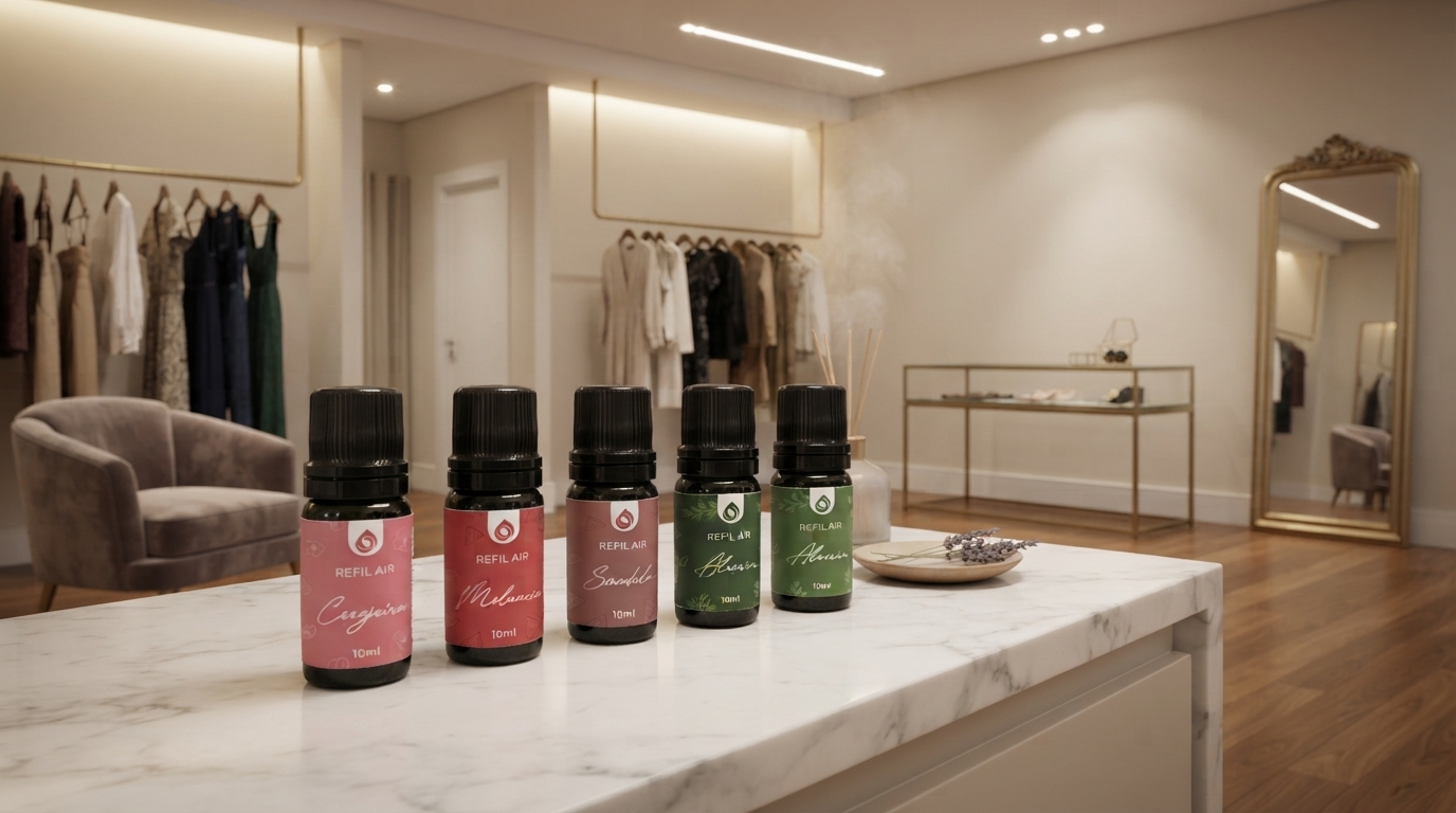 Melhor aroma para loja de roupas femininas